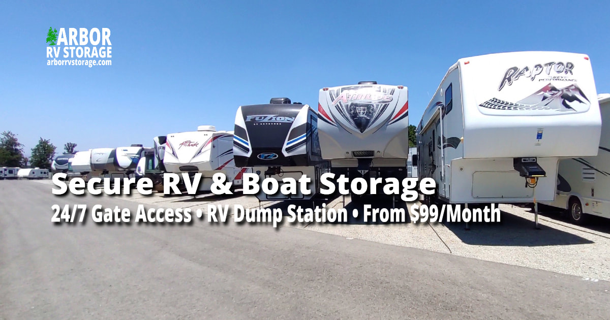 Secure Boat & RV Storage in Homeland-Menifee Free RV Dump Station