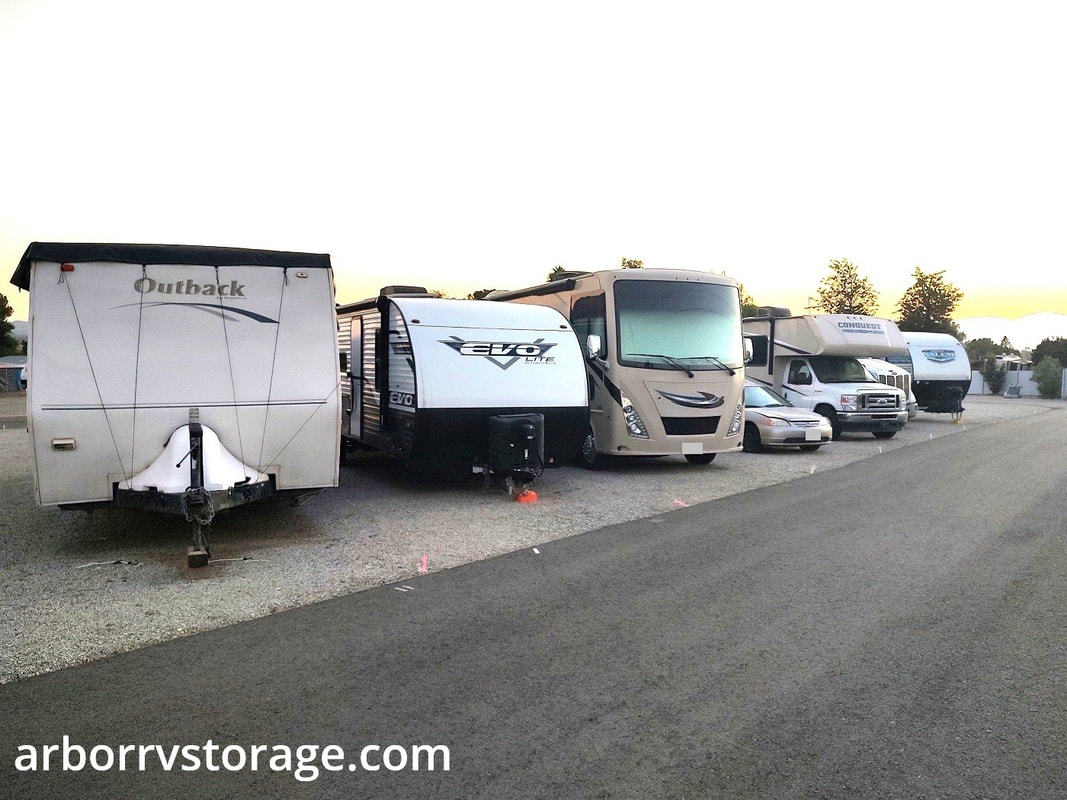 Affordable Arbor RV Storage in Homeland Menifee CaliforniaPicture