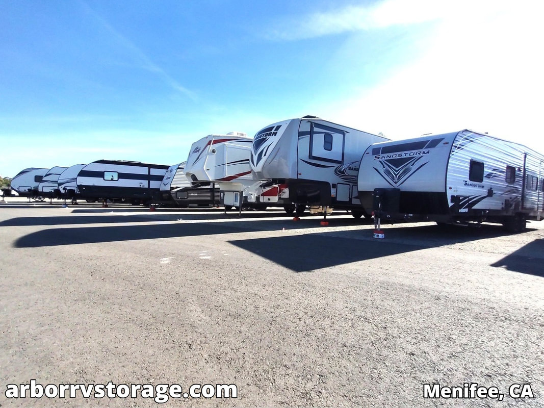 Automatic Gate Entrace of Arbor RV Storage in Homeland California