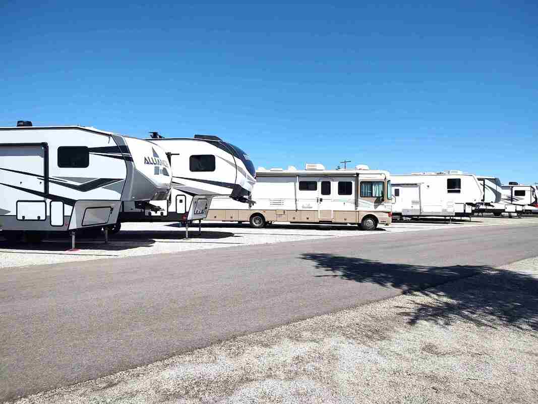 Secured Arbor RV Storage in Homeland Menifee California