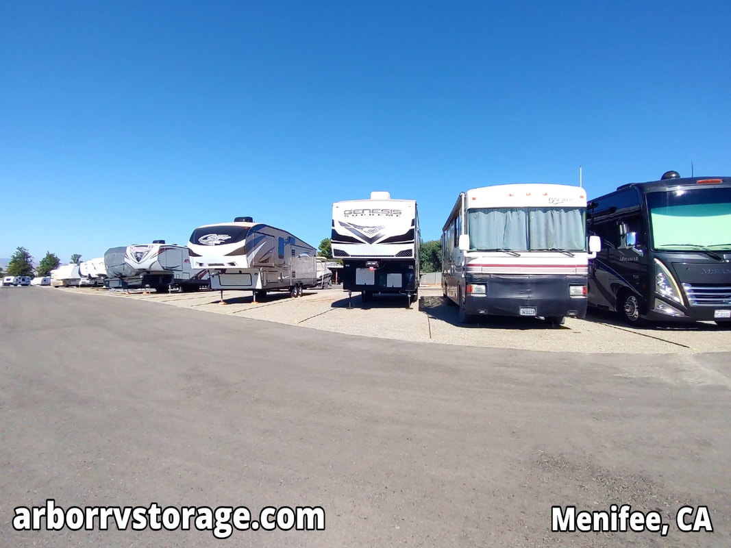 Affordable Arbor RV Storage in Homeland Menifee CaliforniaPicture