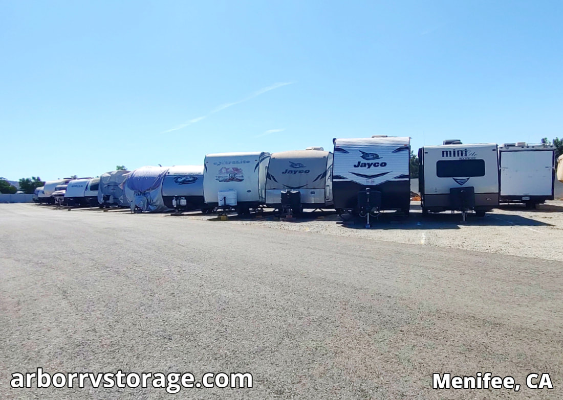 Arbor RV & Boat Storage in Homeland Menifee California